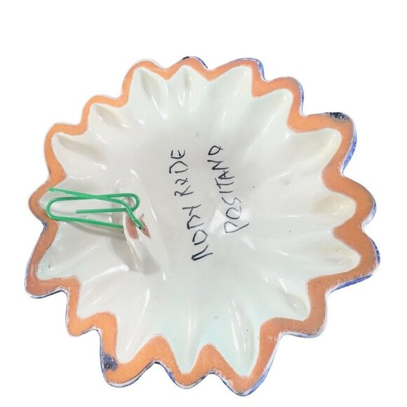 Italian Art Pottery Sun Figural Anthropomorphic Figure Hand Made Signed Pesitano - Picture 3 of 12